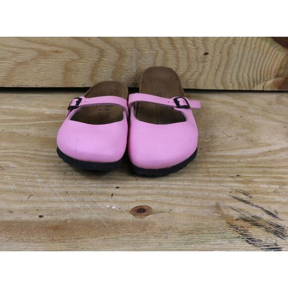Birkenstock Birkis Clogs 35 Pink Maria Slip On Mules Shoes - Picture 2 of 7